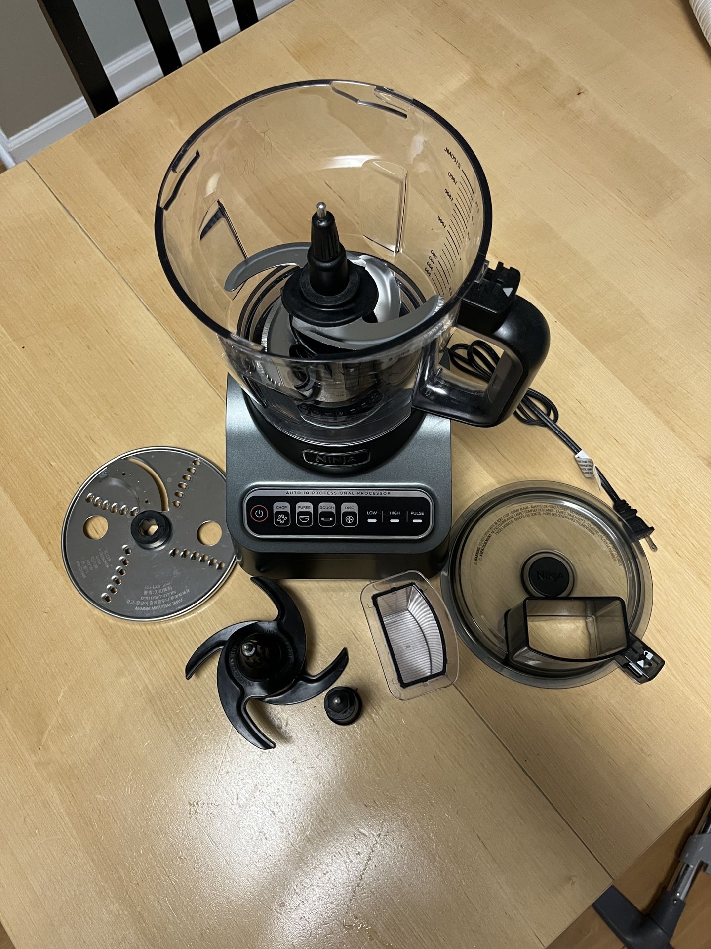Ninja Auto IQ Professional Food Processor, Like New, Retail $120