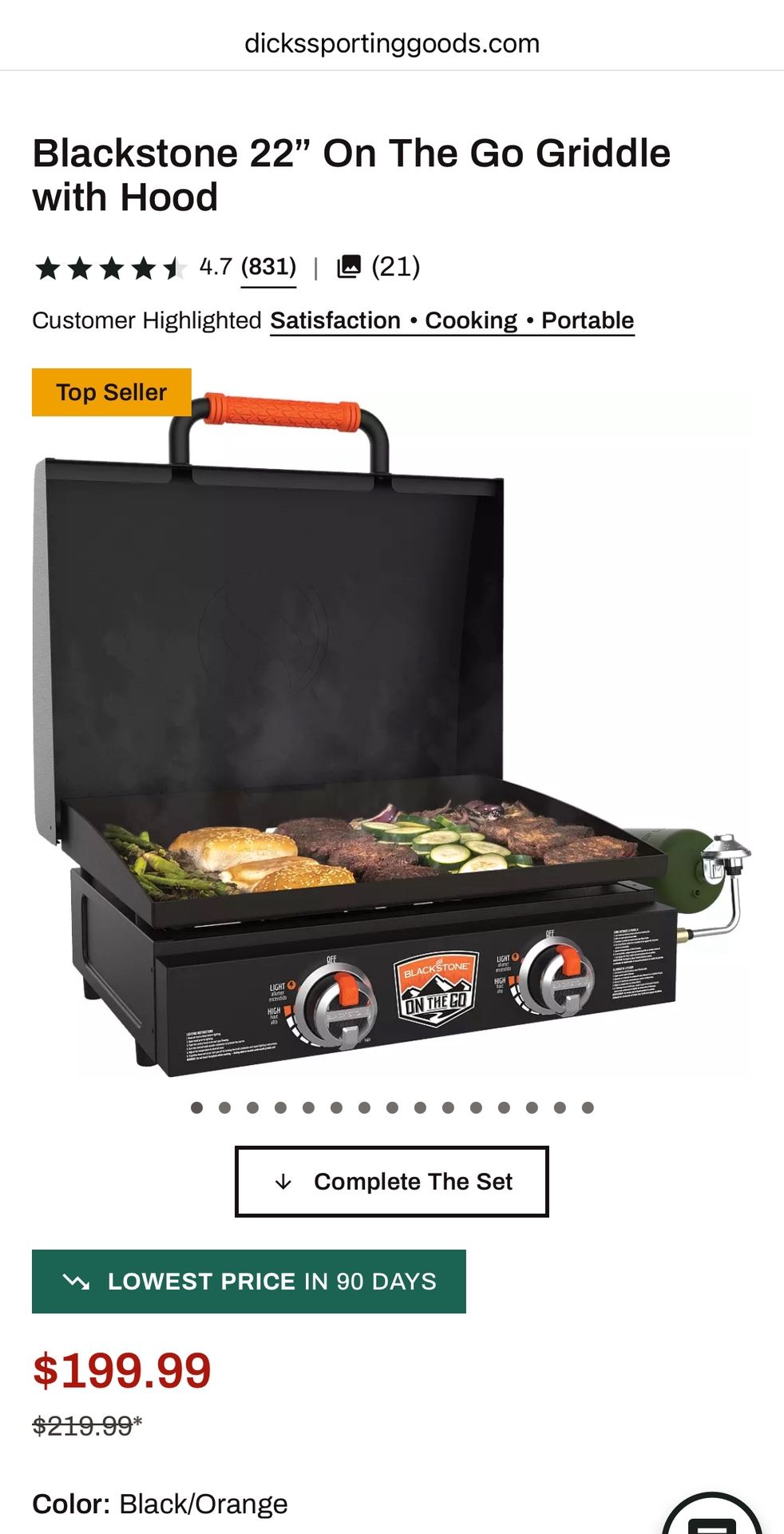 New Blackstone Griddle