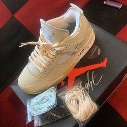 Jordan 4s Off-white
