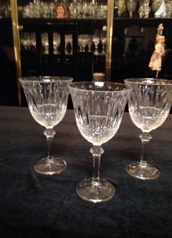 12 Shannon Crystal Goblets