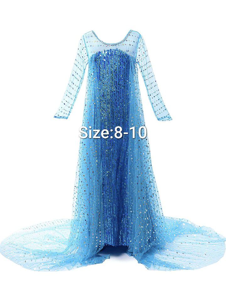 Elsa Costume+ Play Dress 