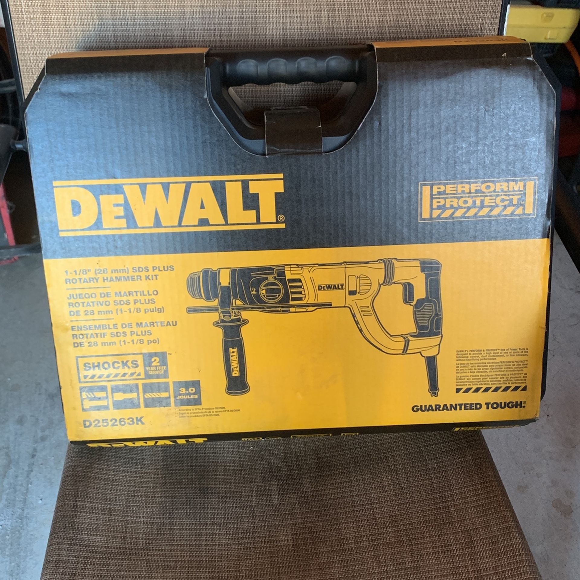 dewalt rotary hammer kit