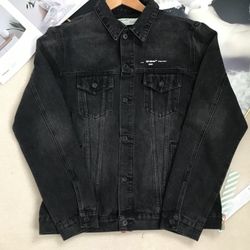 Denim jacket black
