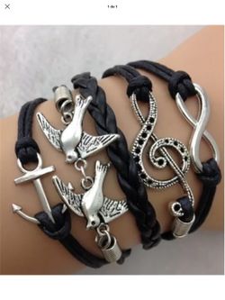 Leather bracelet
