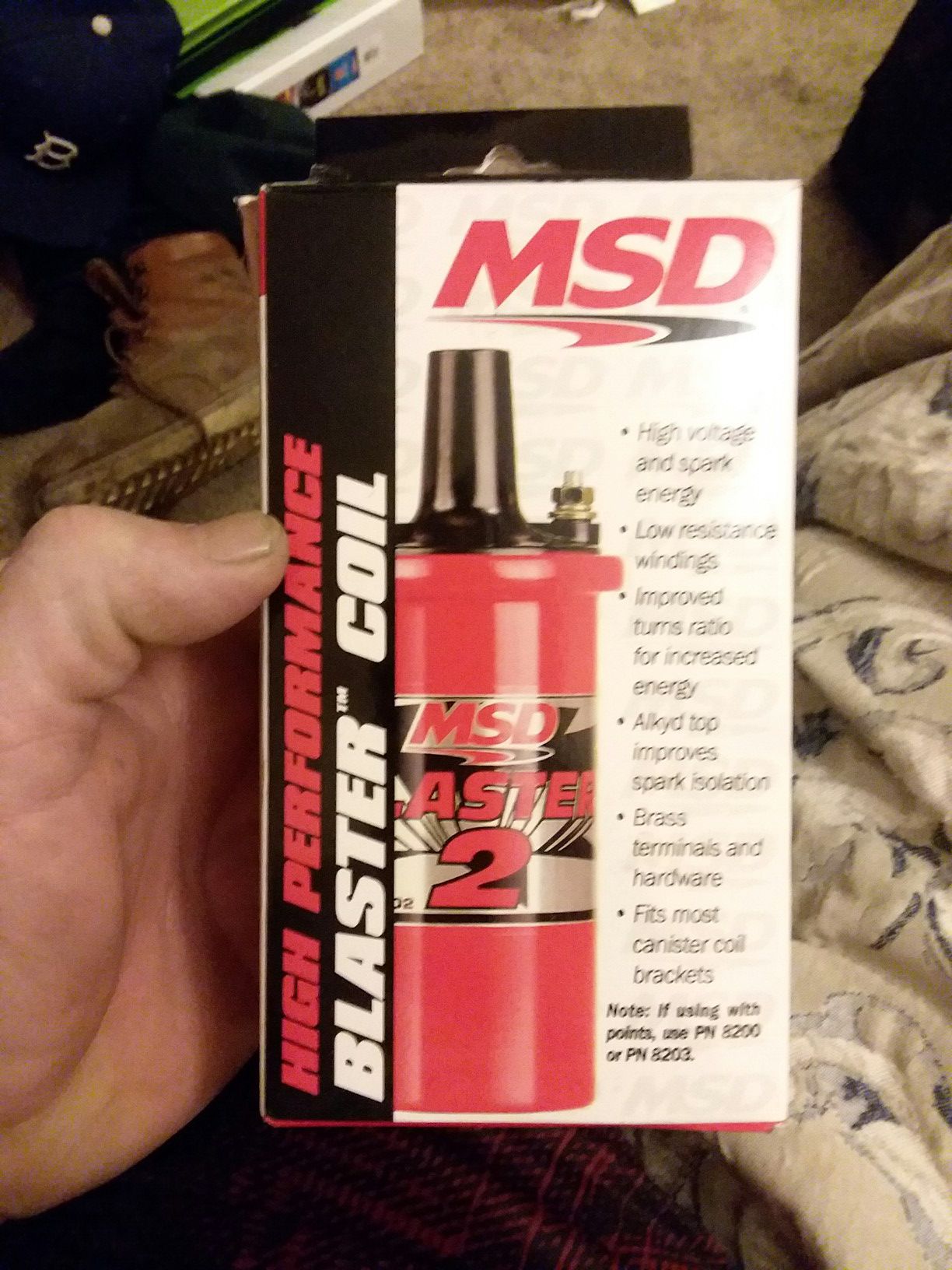 Msd blaster coil