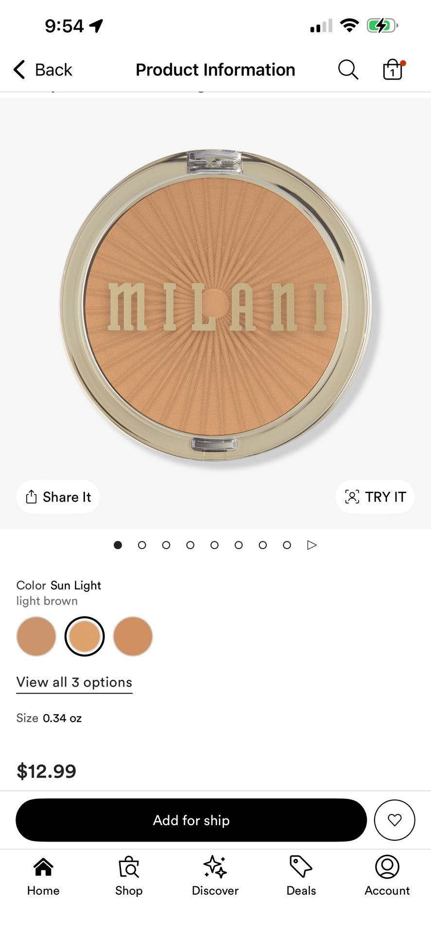 Milani Bronzer