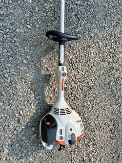 STIHL FS 56 RC Straight-Shaft Gas Trimmer + Free Oil - Runs Good