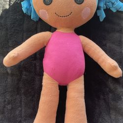 Build-A-Bear Workshop Lalaloopsy plush doll of Mittens Fluff 'N' Stuff. 