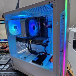 RTX Gaming PC | Intel 14400f | 2060 Super | 1TB SSD | 16GB DDR5 | White Case with RGB