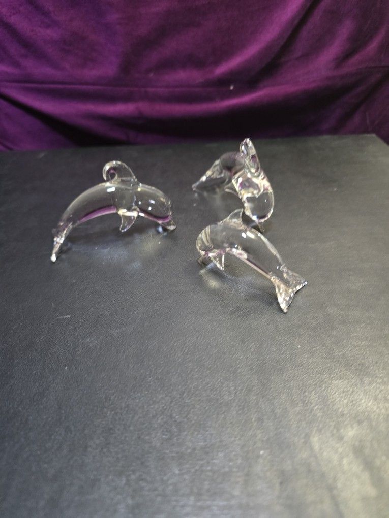 Homemade Hand Blown Glass Collectibles