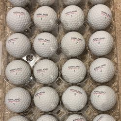 24 Kirkland Golf Balls As Pictured 