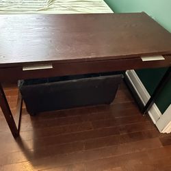 Office Desk - Dark Wood