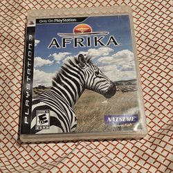 Ps3 AFRIKA ( EXTREMELY RARE )