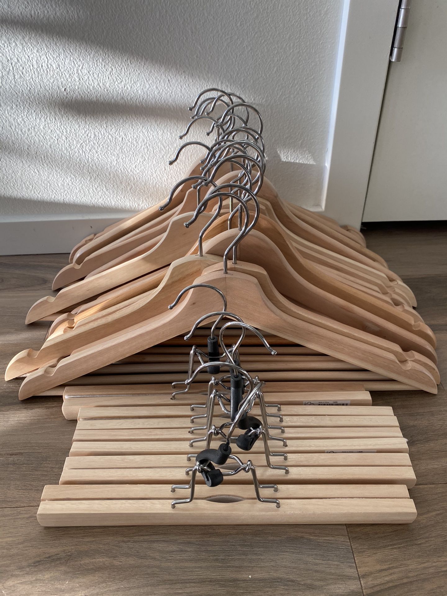 Ikea wooden hangers