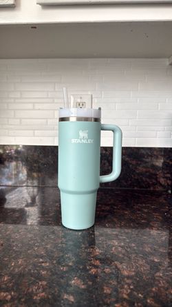 Stanley stainless steel 30 ounce seafoam color, Tumblr water bottle