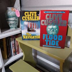 CLIVE CUSSLER hardback Books