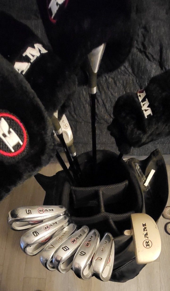 Full Set Of Golf Clubs