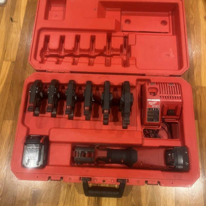 Milwaukee M18 Propress Tool Kit with ½” – 2” Jaws