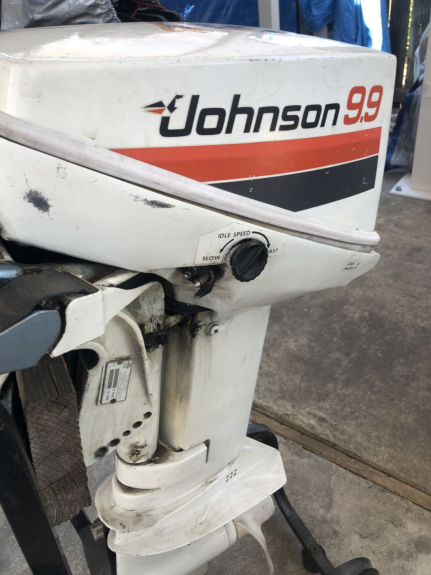Outboard. Boat Motor
