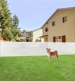 New Retractable Baby/ Dog Gate (42”x200”)