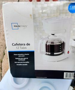 New 12 cup coffee maker