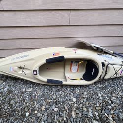 10’ Sun Dolphin Kayak and 8’ Whate Water Rafting Kayak Plus A Ton Of Extras. 