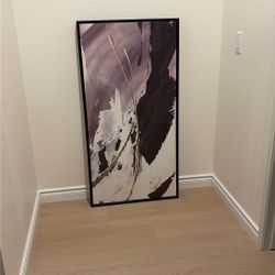 Framed Printed Abstract Wall Painting Home Decor