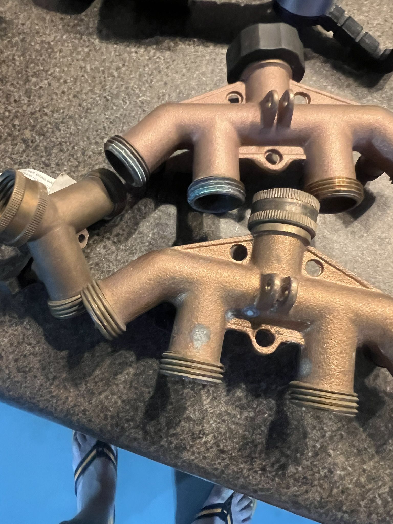 Copper Water Hoses Hook Up