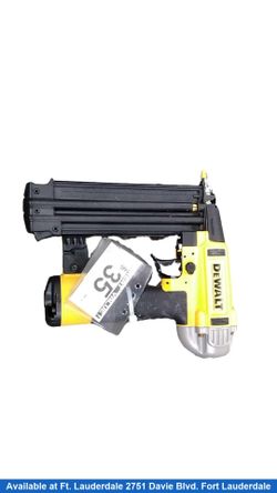 Dewalt Dwfp12233 Yellow Pneumatic Flooring Nailer