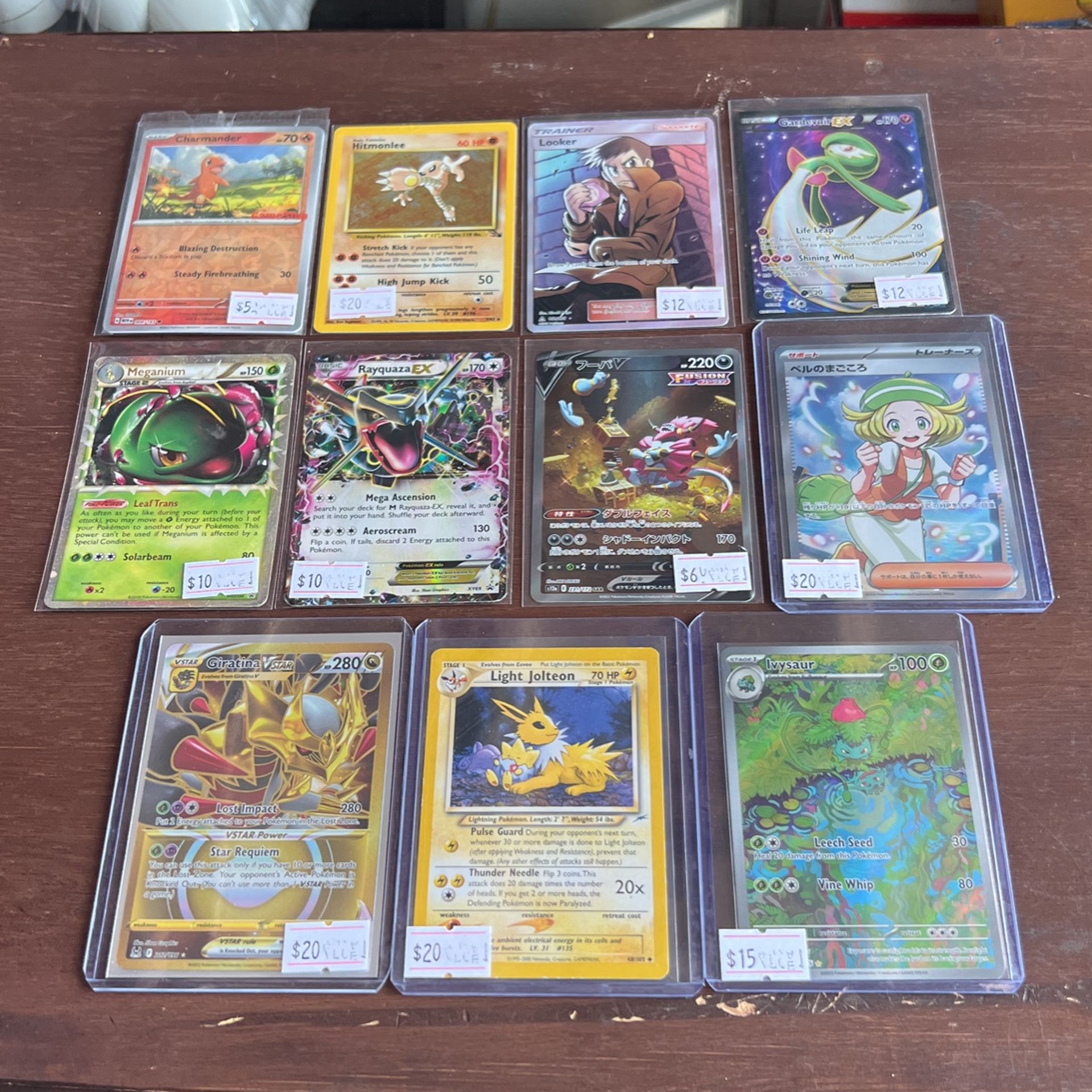 Pokémon Cards - PRICES IN PHOTOS PLEASE LOOK