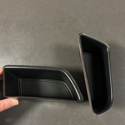 Black Front Door Interior Storage Box Holder Container