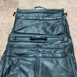 Genuine Leather Garment Bag