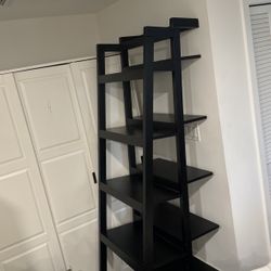 2 Leaning Shelves From Crate And Barrel
