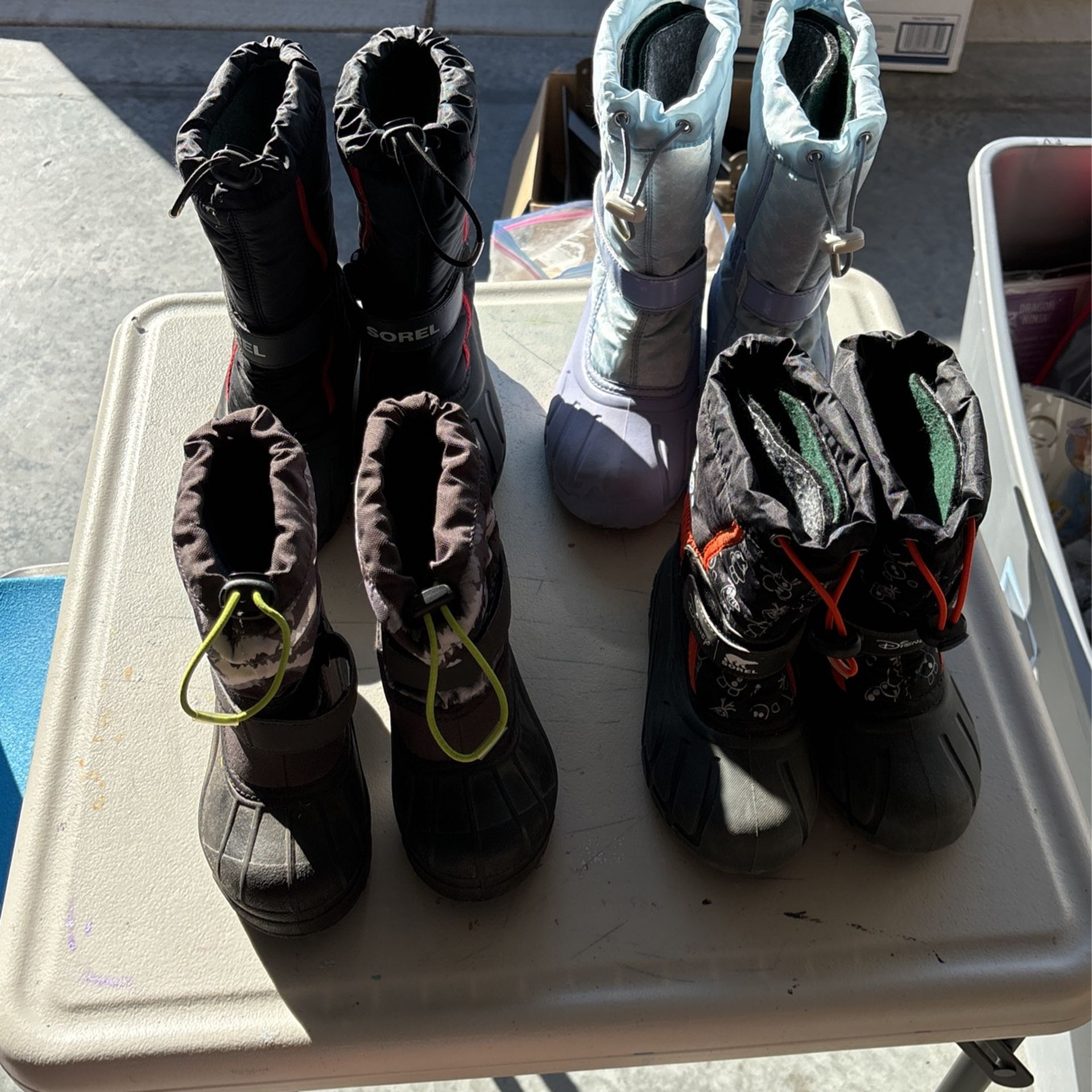 Sorel And Columbia Snow Boots