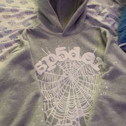 Grey Spider Hoodie , Sp5der