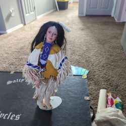 Native Doll Gold Eagle