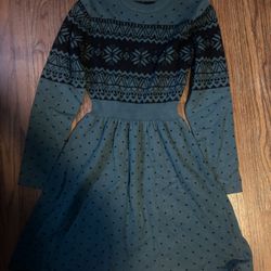 Women’s green Christmas dress size large