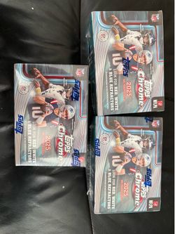 Topps chrome boxes