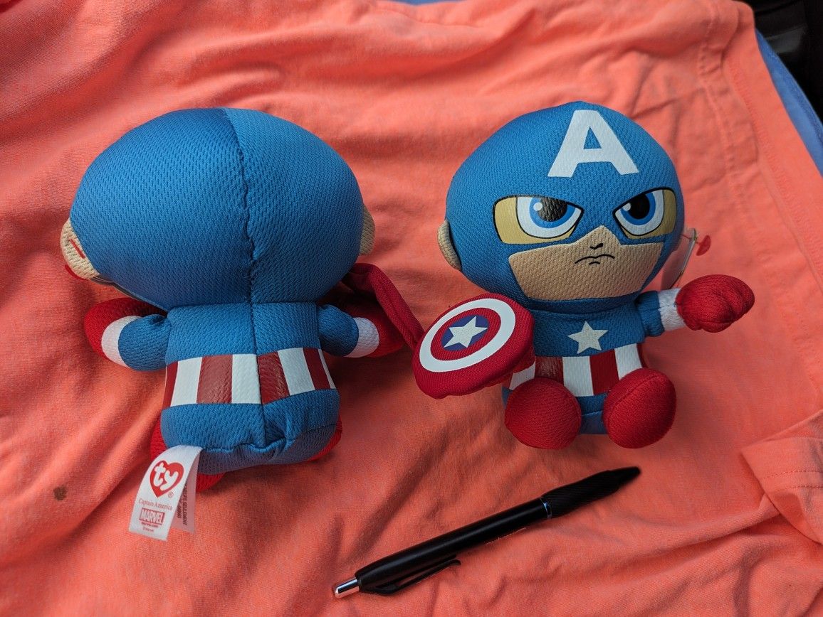 Captain America Tyco Plushable