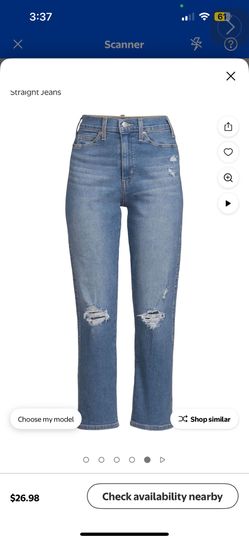 Signature by Levi Strauss & Co. Women's Heritage High Rise Straight Jeans