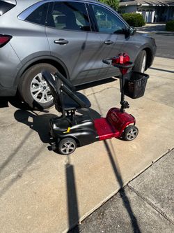 Electric motet scooter and carrier