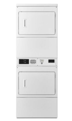 New Whirlpool CSP2971HQ Commercial Gas Stack Dryer, Non-Coin