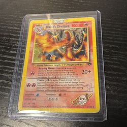 Extremely damaged BLAINE’s Charizard