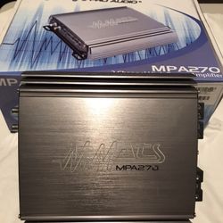 Mmatts Pro Audio MPA270 Car Amplifier 