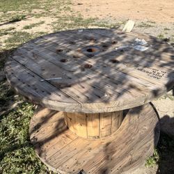 Large Wooden Spool 60x28x28