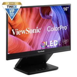 ViewSonic VP-16 OLED ColorPro 15.6” Full HD 1080HP Portable Monitor Stand Cover