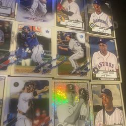 Baseball Cards Chrome Refractors