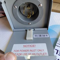 Connecticut Electric Egspi30 30 Amp Generator Power Inlet Box