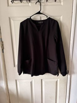 Mandala Long Sleeve Scrub Top