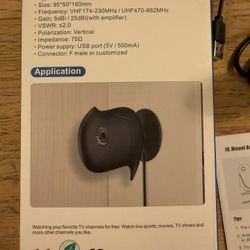 High Gain Digital TV Antenna – Indoor